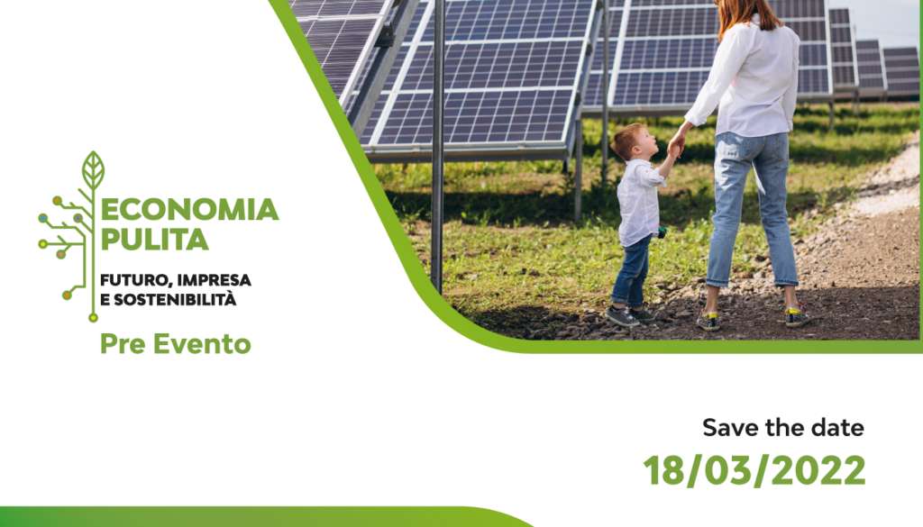 18 Marzo 2022 – Pre-Evento Economia Pulita